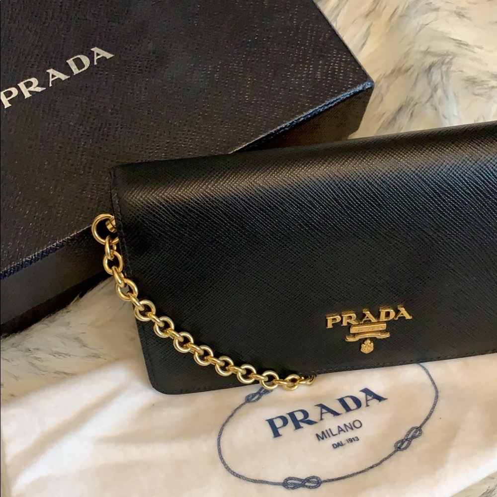 PRADA - Saffiano-leather Crossbody Bag NWT/Box